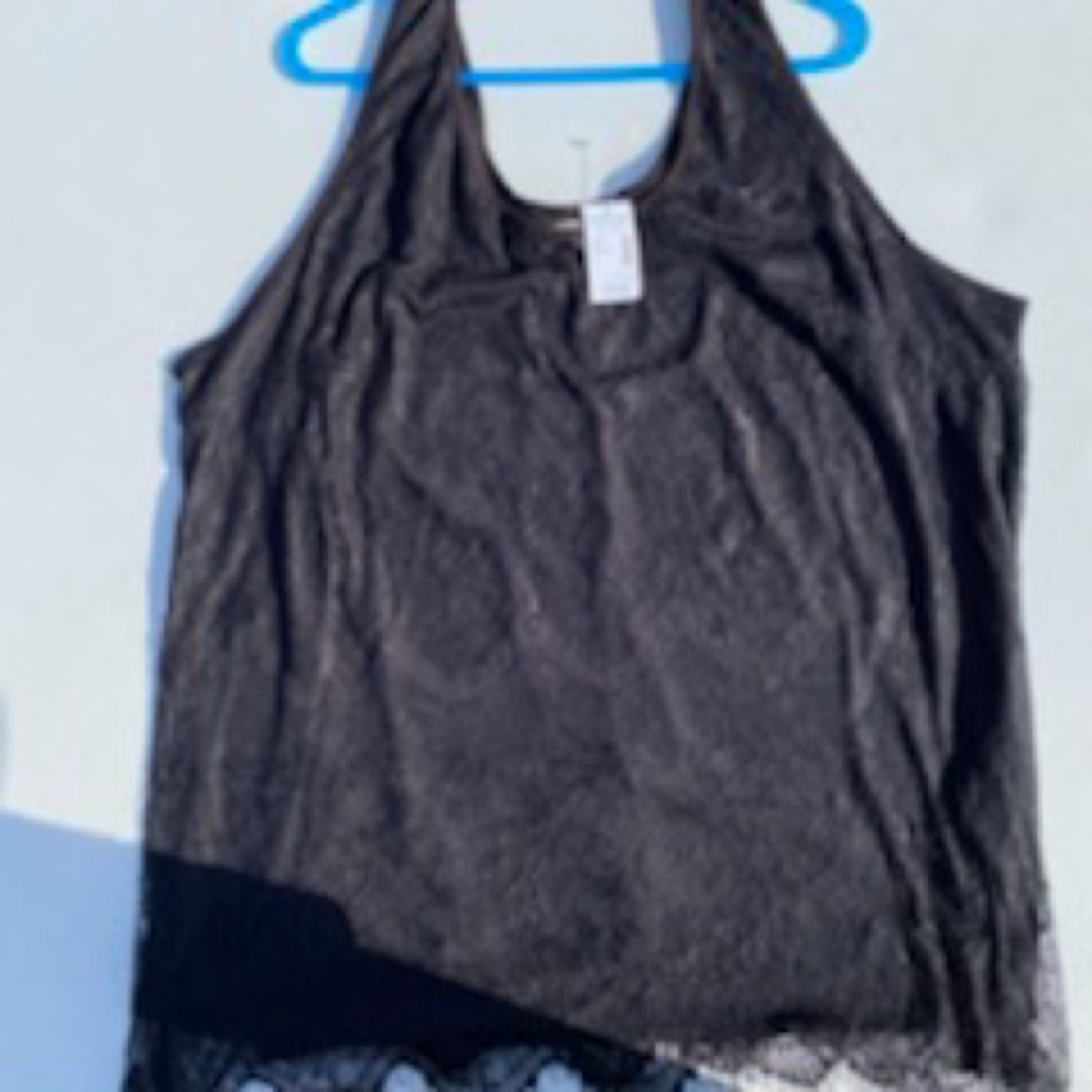 Black Lace Tank